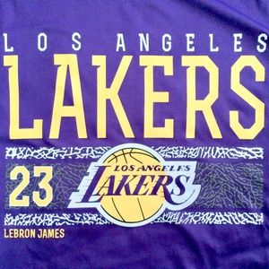 SOLD - NBA Los Angeles Lakers LeBron James 23 XL